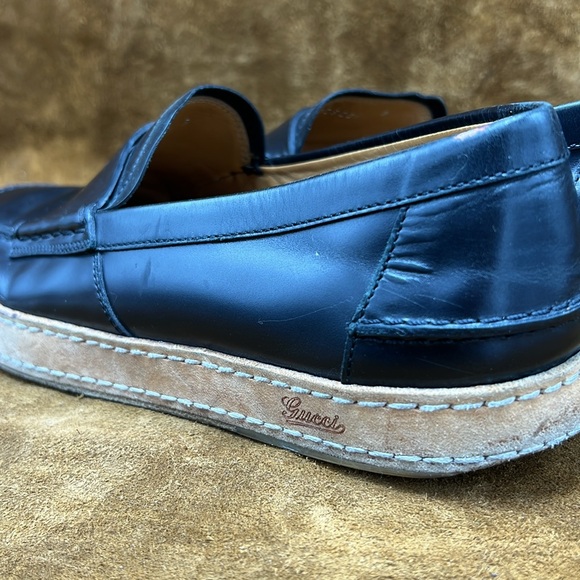 Gucci Black Casual Loafers - Picture 7 of 11